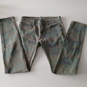 BDG by Urban Outfitter -Camouflage Jeans Midrise Cigarette Ankle 25W 30L